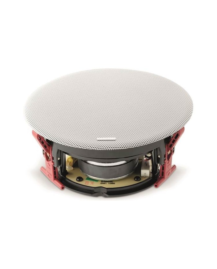 Diffusore da incasso a parete o soffitto 300 ICW4  a 2 vie 100W  cono in lino da 10 cm