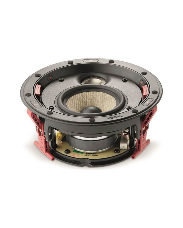 Diffusore da incasso a parete o soffitto 300 ICW4  a 2 vie 100W  cono in lino da 10 cm