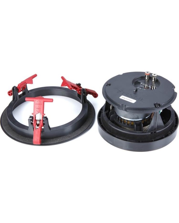 Diffusore da incasso a parete o soffitto 300 ICW4  a 2 vie 100W  cono in lino da 10 cm