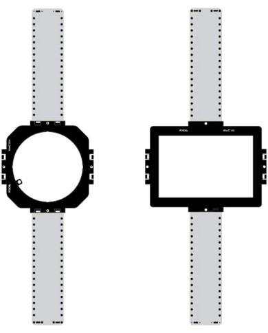 Staffe per diffusori da incasso Focal in wall modelli serie 300  Focal mounting bracket 300