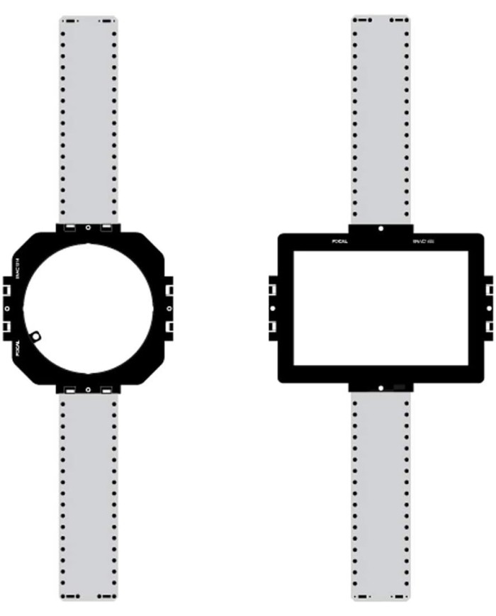 Staffe per diffusori da incasso Focal in wall modelli serie 300  Focal mounting bracket 300