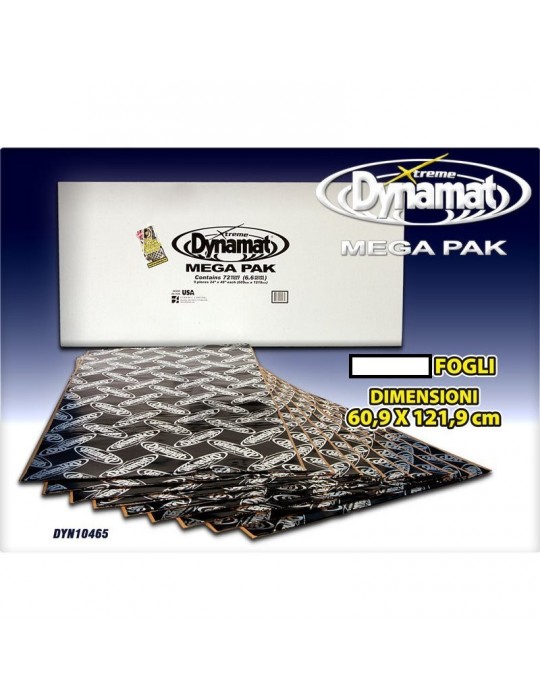 DYNAMAT EXTREME Y10465  1 FOGLIO BLACK EDITION DA 121,9CM X 60,9C