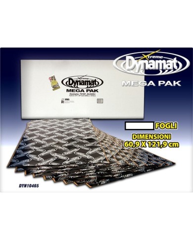 DYNAMAT EXTREME Y10465 7 FOGLI BLACK EDITION DA 121,9CM X 60,9CM