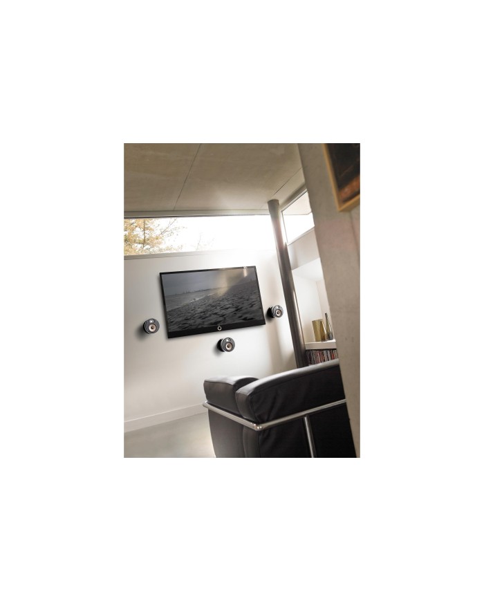 Diffusore ht/hi-fi Focal DOME FLAX SAT 1.0  a 2 vie black gloss