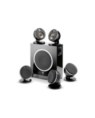 Pack 5.1 diffusori Focal Dome Flax + sub Air wireless high gloss black