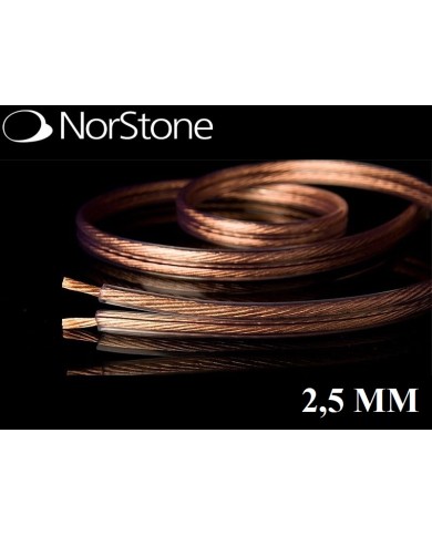 NORSTONE CL 250 CAVO ALTOPARLANTI BIPOLARE 2 x 2.50mmq PREZZO A Metro Lineare