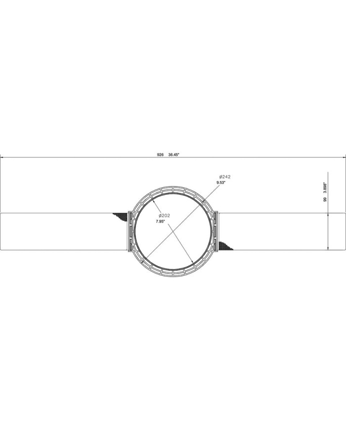 Kit pre mount per diffusori da incasso CCM e Marine 6  B&W PMK C6