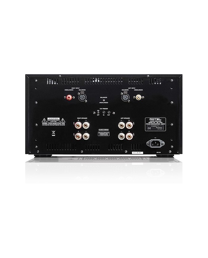 Amplificatore finale stereo 350W RMS su 8 Ohm  Rotel RB1590  classe AB