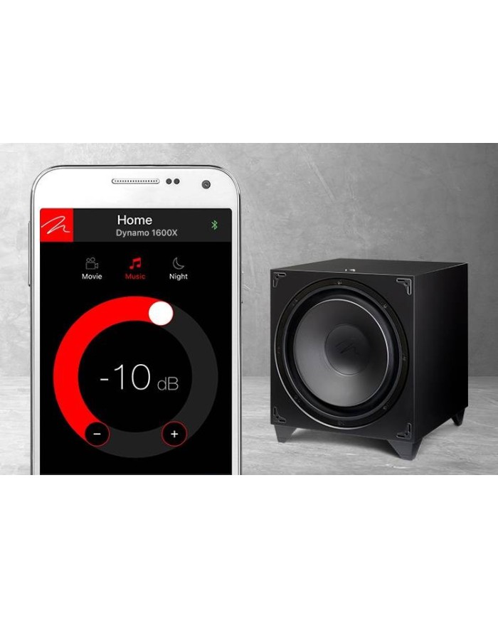 Subwoofer attivo sospensione pneumatica 650W Martin Logan Dynamo 1100X