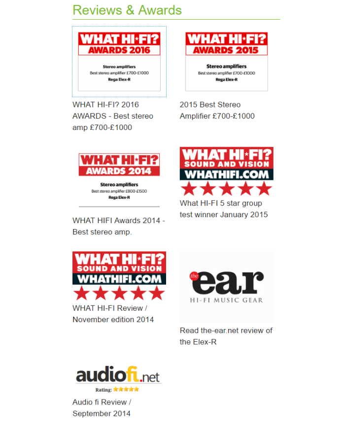 REGA ELEX R AMPLIFICATORE INTEGRATO AUDIOPHILE SIGILLATO GARANZIA UFFICIALE ITALIA