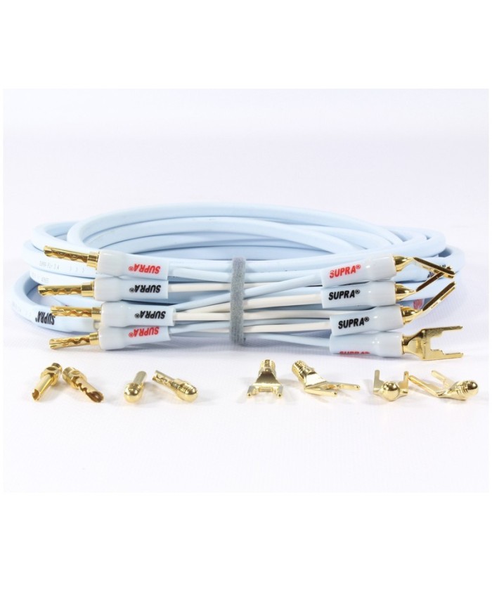 cavo per diffusori terminato supra cables ply 3.4s