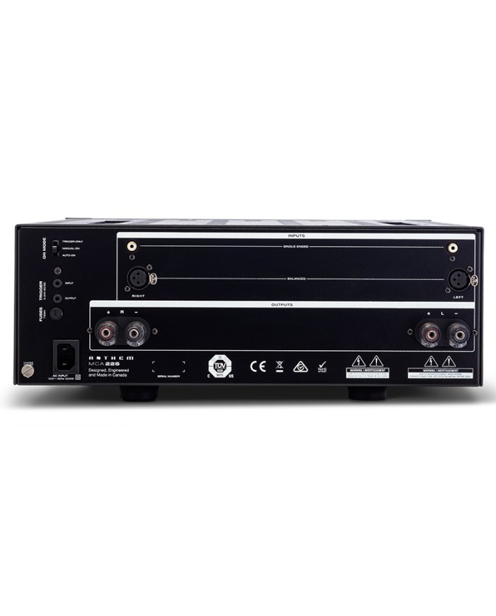 Finale di potenza stereo seconda generazione Anthem MCA 225   225W x 2
