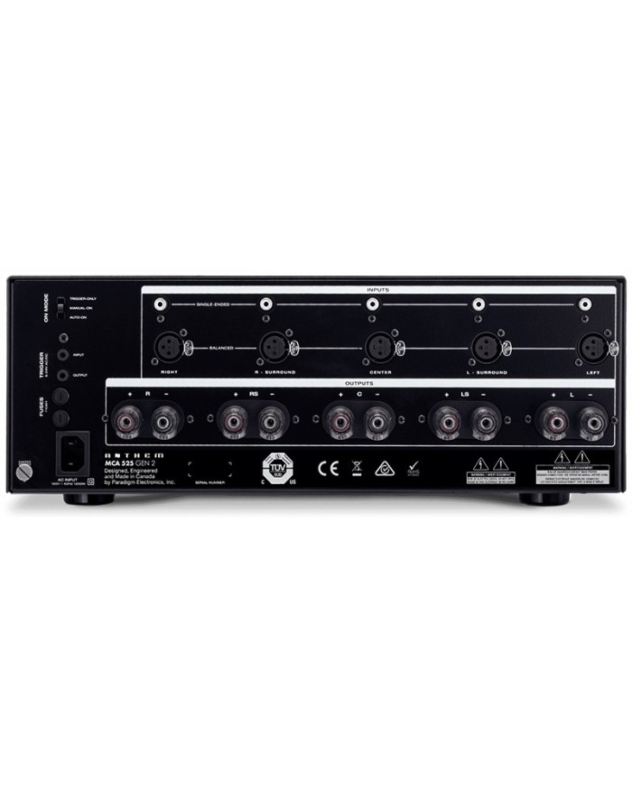 Finale di potenza a 5 canali a stato solido Anthem MCA 525 GEN 2