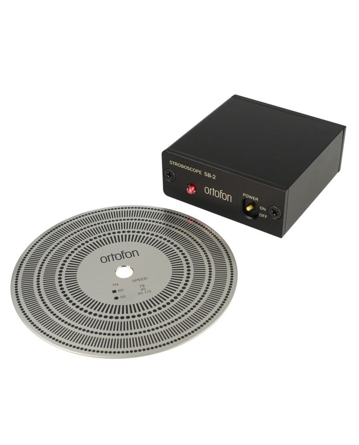 Stroboscopio a batterie per 33 e 45 giri  Ortofon�SB-2 Strobe 
