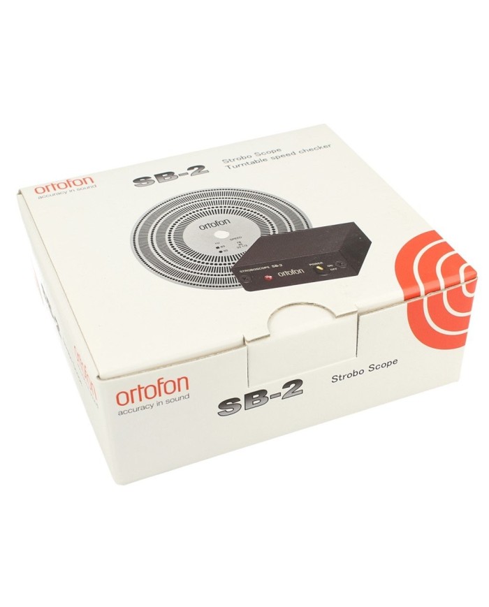Stroboscopio a batterie per 33 e 45 giri  Ortofon�SB-2 Strobe 