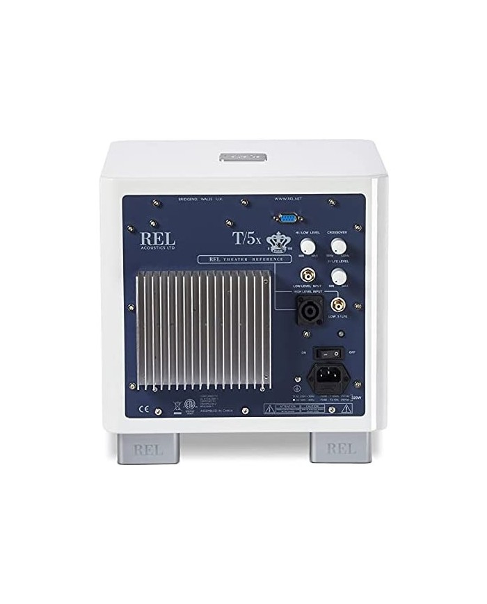 Subwooferamplificatoto sospensione pneumatica opzione wireless  REL Acoustics T/5x