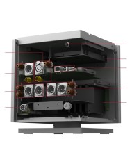 Server musicale MQS e network player  Astell&Kern AK500N Silver 1TB