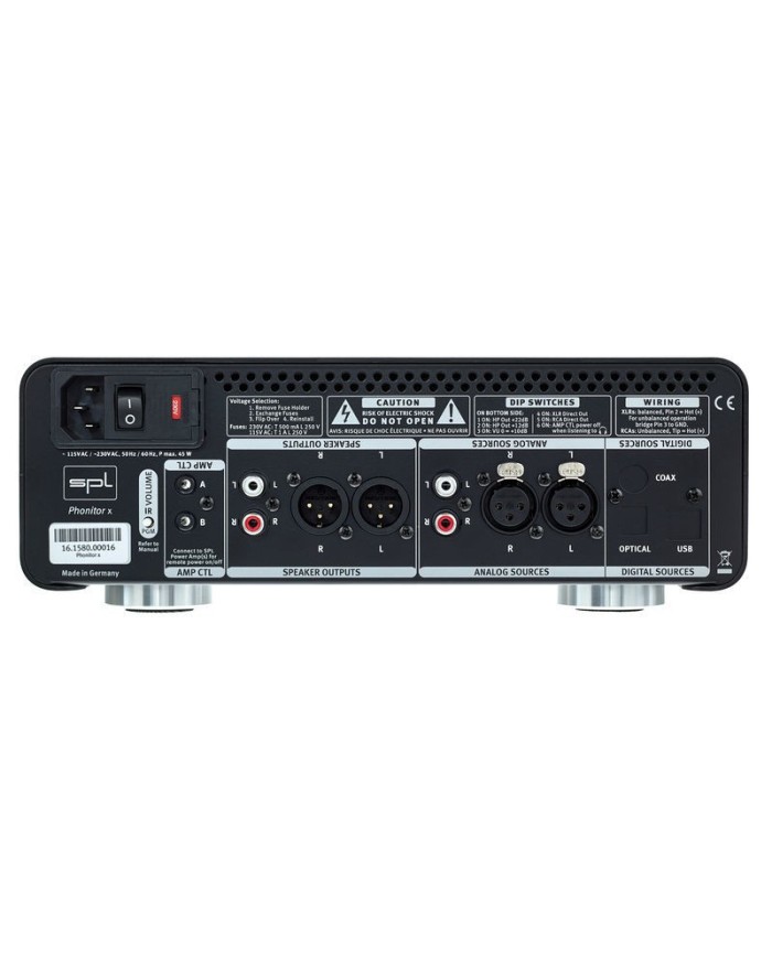 Preamplificatore stereo e amplificatore cuffie VOLTAiR  SPL Phonitor X