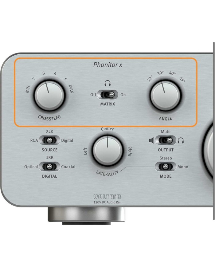 Preamplificatore stereo e amplificatore cuffie VOLTAiR  SPL Phonitor X