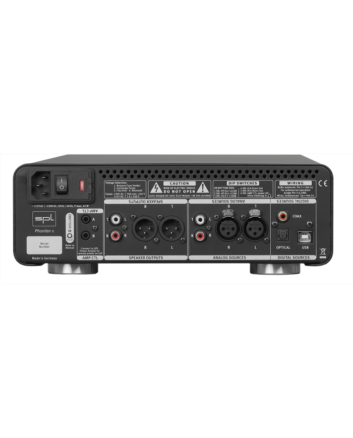 Amplificatore per cuffie con DAC integrato  SPL Phonitor X-DAC  nero