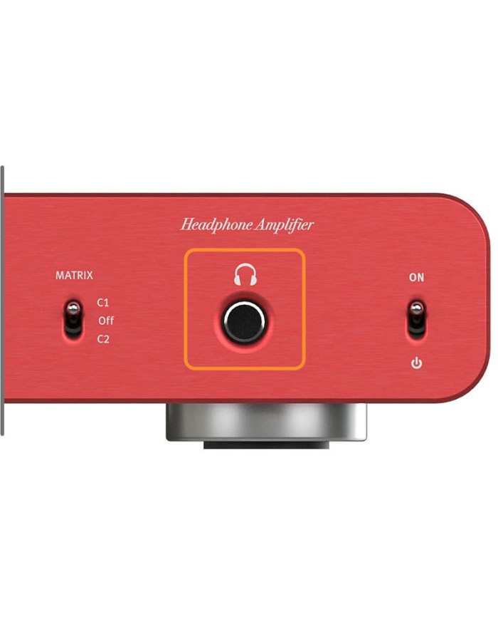 Amplificatore per cuffie con tecnologia VOLTAiR. SPL Phonitor SE red