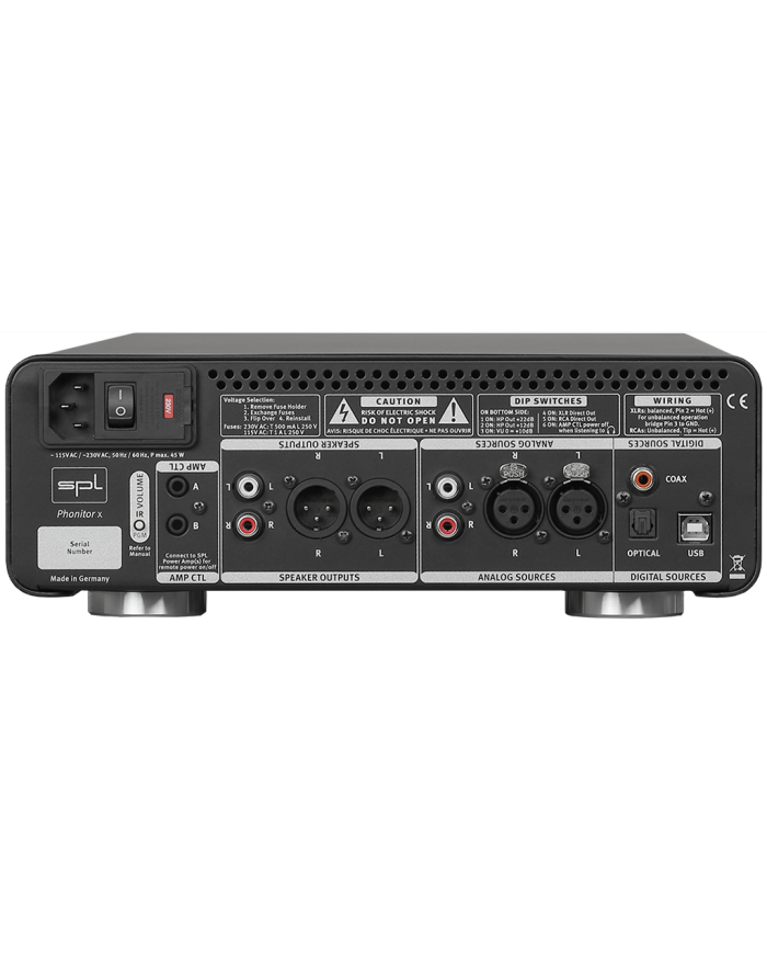 Amplificatore cuffie con tecnologia VOLTAiR  SPL PHONITOR XE  silver