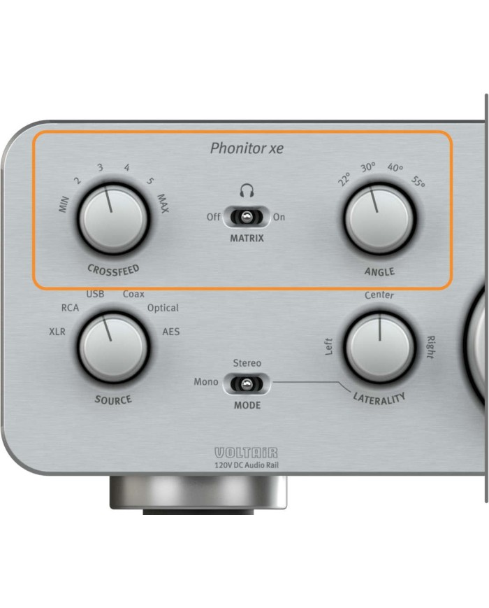 Amplificatore cuffie con tecnologia VOLTAiR  SPL PHONITOR XE  silver