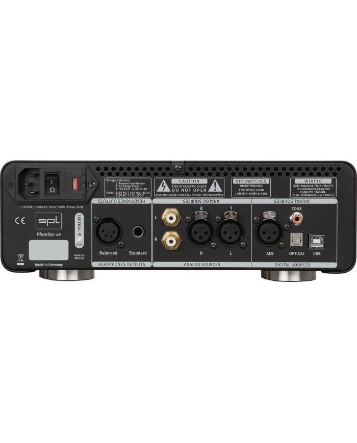 Ampli cuffie tecnologia VOLTAiR con DAC  SPL PHONITOR XE-DAC  rosso