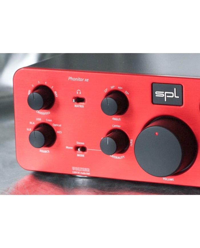 Ampli cuffie tecnologia VOLTAiR con DAC  SPL PHONITOR XE-DAC  rosso