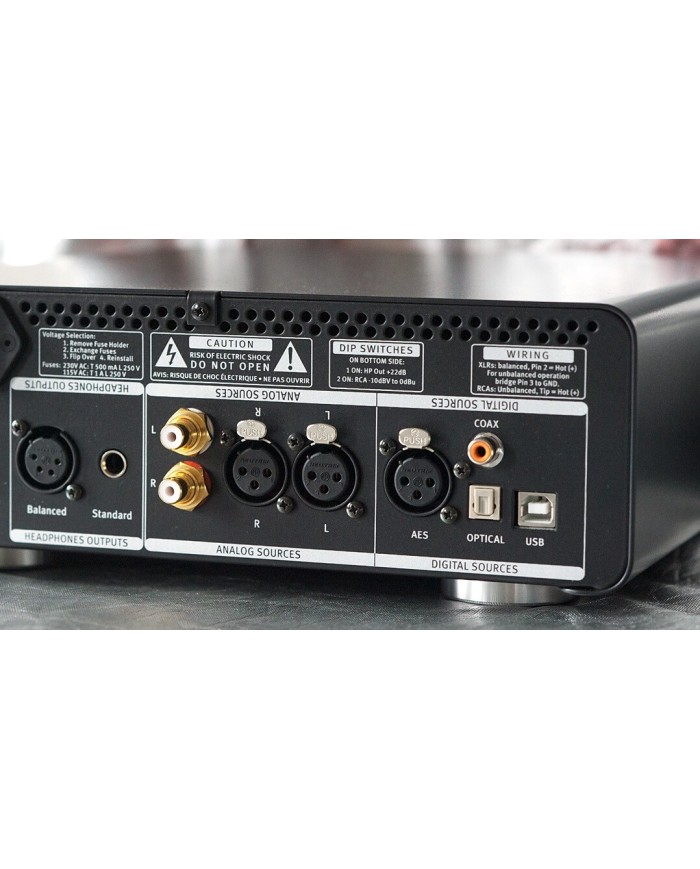 Ampli cuffie tecnologia VOLTAiR con DAC  SPL PHONITOR XE-DAC  rosso