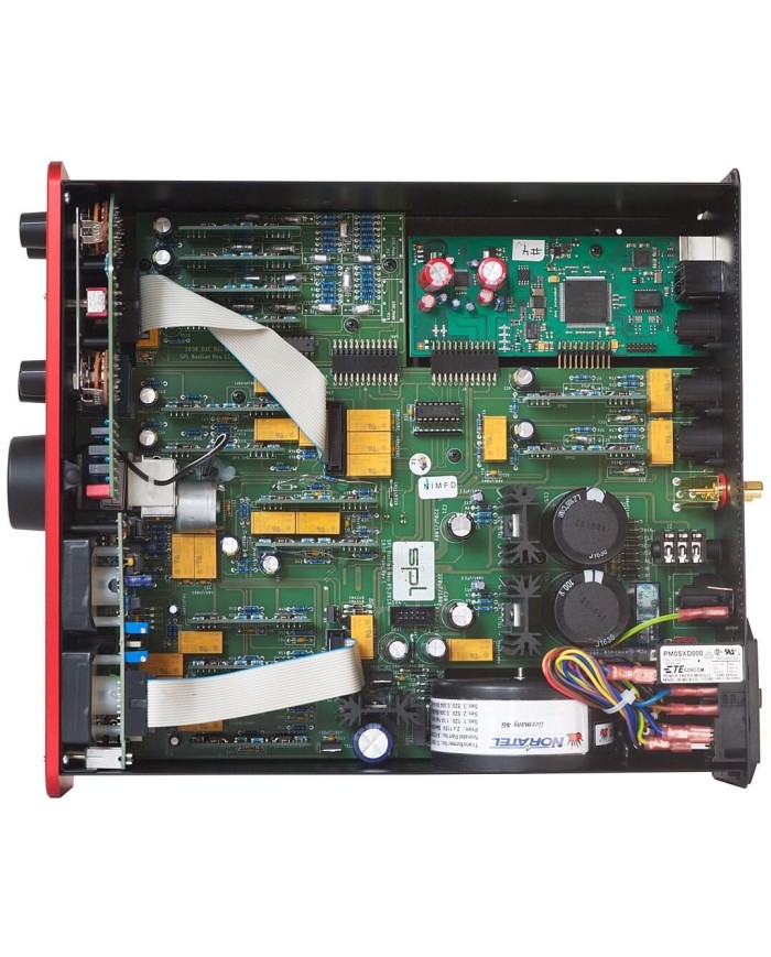 Ampli cuffie tecnologia VOLTAiR con DAC  SPL PHONITOR XE-DAC  rosso