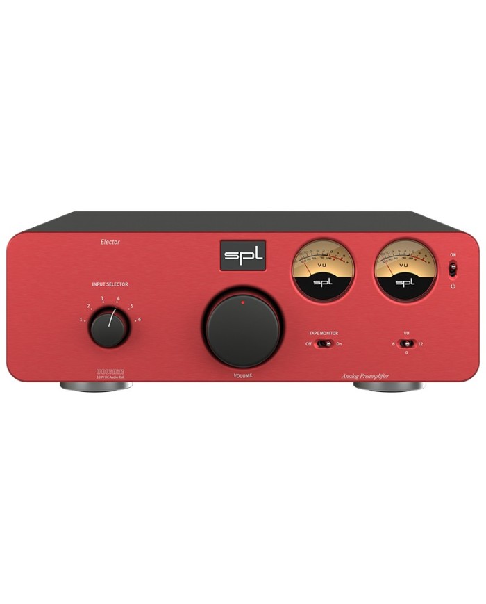 Preamplificatore stereo con tecnologia VOLTAiR  SPL Elector  red