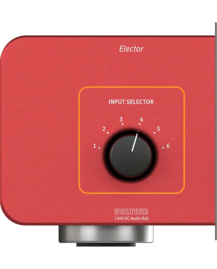 Preamplificatore stereo con tecnologia VOLTAiR  SPL Elector  red