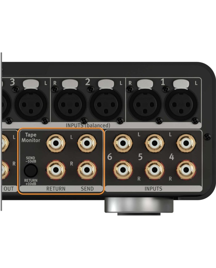 Preamplificatore stereo con tecnologia VOLTAiR  SPL Elector nero