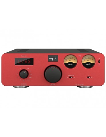 SPL DIREKTOR Mk2 preamplificatore stereo con convertitore D/A  rosso