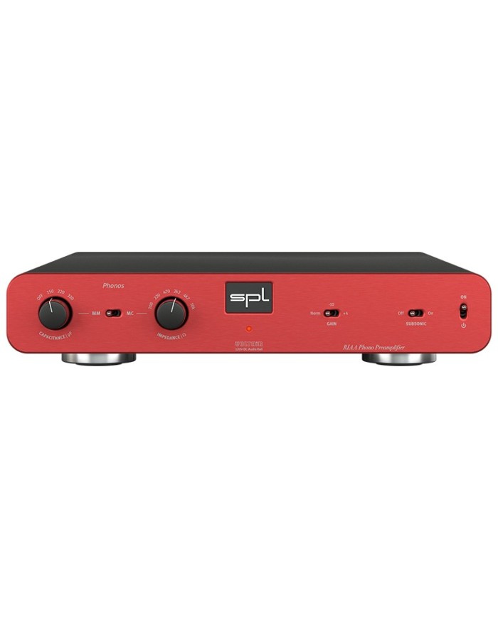 Stadio Phono MM/MC con tecnologia VOLTAiR  SPL Phonos  rosso