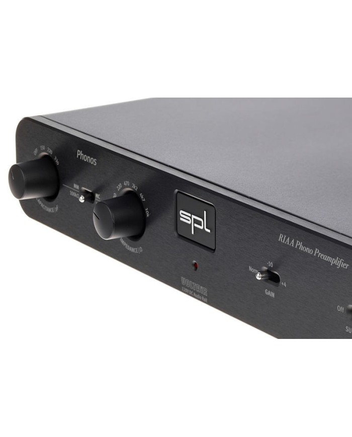 Stadio Phono MM/MC con tecnologia VOLTAiR  SPL Phonos  nero