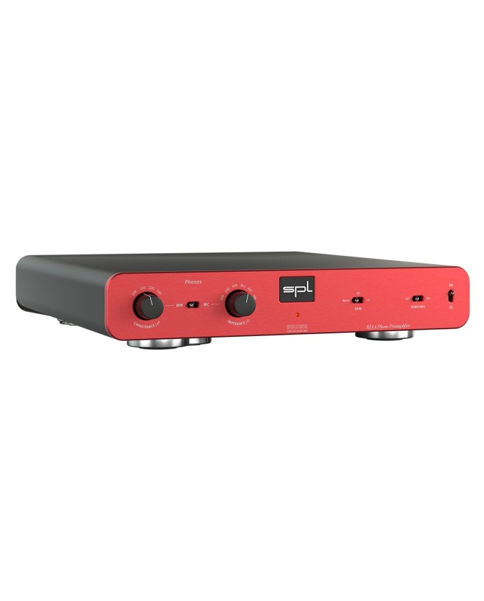 Stadio Phono MM/MC con tecnologia VOLTAiR  SPL Phonos  rosso