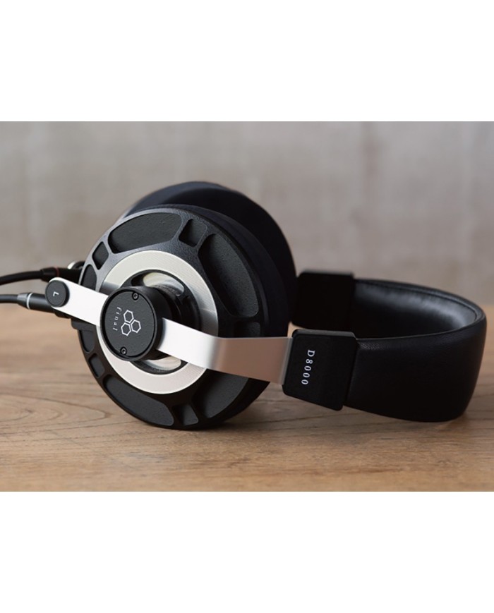 Cuffia on-ear con tecnologia AFDS aperta  Final Audio D8000  nera