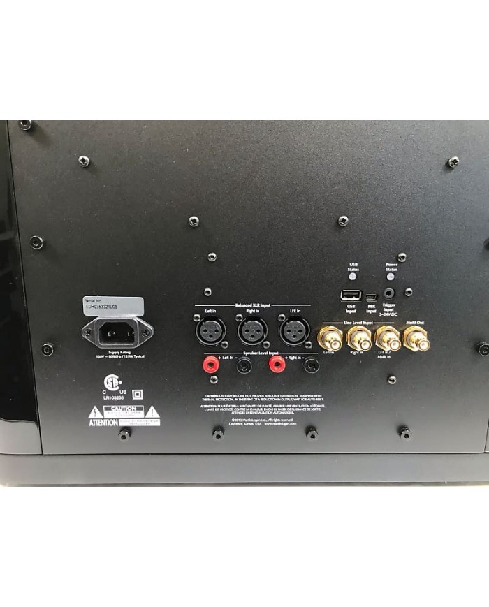 Subwoofer attivo sosp. pneum.  Martin Logan BALANCED FORCE 210  cherry