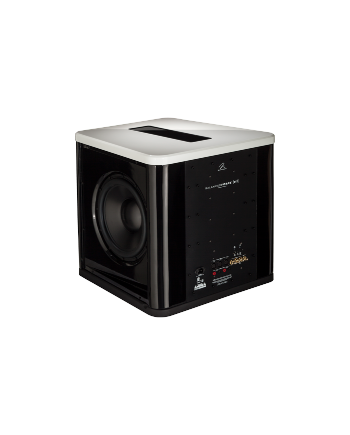 Subwoofer attivo sosp. pneum.  Martin Logan BALANCED FORCE 210  bianco