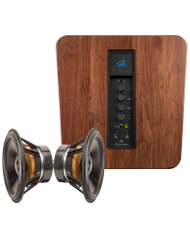 Subwoofer attivo sosp. pneum.  Martin Logan BALANCED FORCE 210  noce