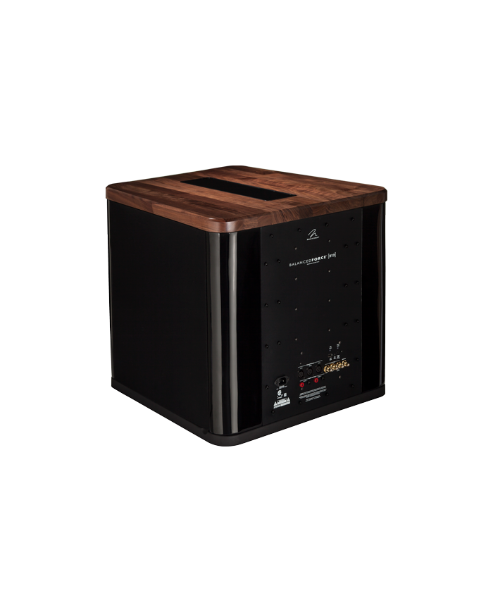 Subwoofer attivo sosp. pneum.  Martin Logan BALANCED FORCE 212  noce