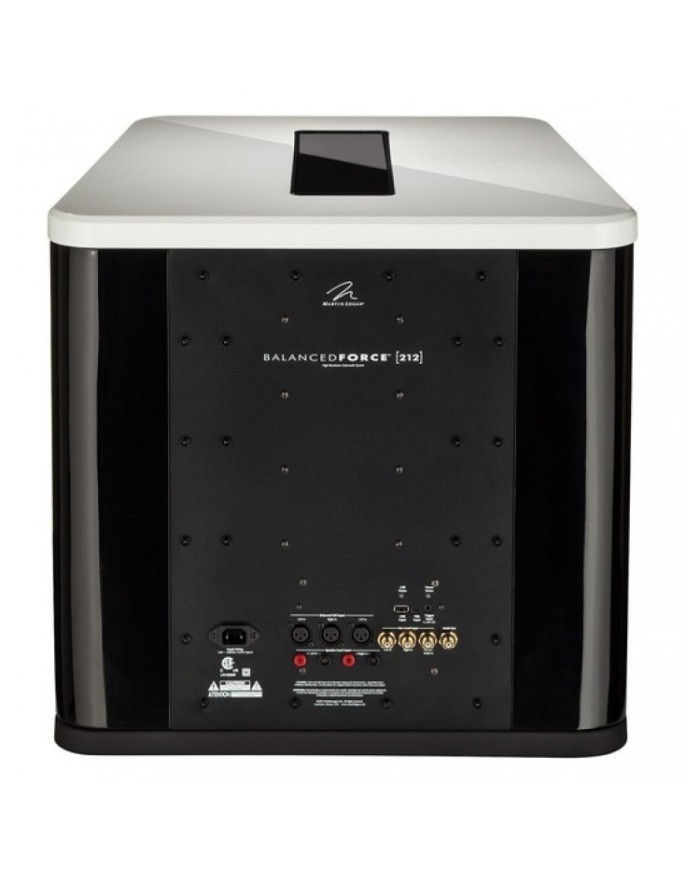 Subwoofer attivo sosp. pneum.  Martin Logan BALANCED FORCE 212  bianco