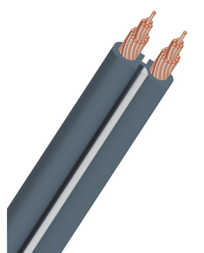 Cavo di potenza Flat Series Bulk Spool  Audioquest G2  grey