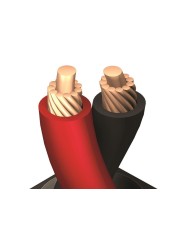 Cavo di potenza Flat Series Bulk Spool (LGC)  Audioquest Q2  white