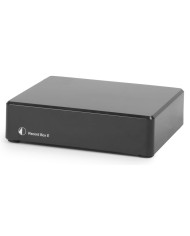 Pro-Ject RECORD BOX Pre Phono MM MC con Convertitore D/A Nero