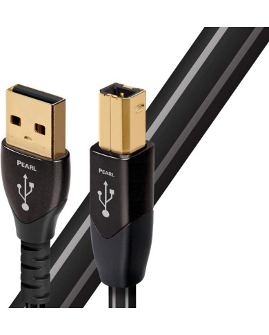Cavo USB 2.0 tipo A/B conduttori in rame LGC  Audioquest Pearl