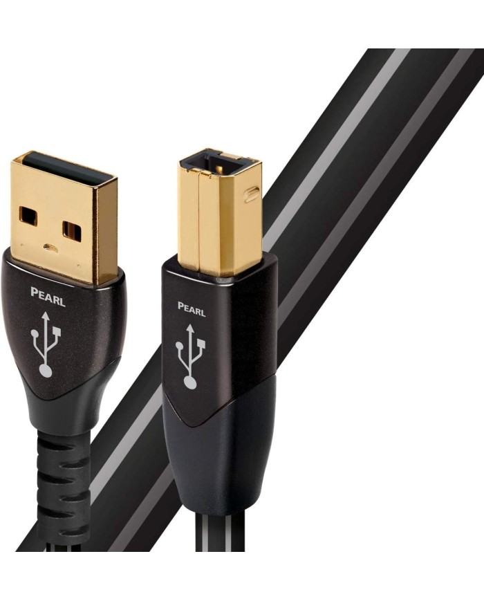 Cavo USB 2.0 tipo A/B conduttori in rame LGC  Audioquest Pearl