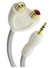 Adattatore mini jack stereo a 2 RCA femmine  Audioquest FLX-MINI/RCA